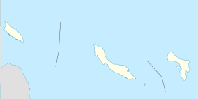 Map showing the location of Washington Slagbaai National Park