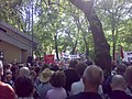 Demonstration vor der Israelischen Botschaft in Oslo, Norwegen