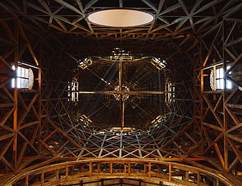 7. Catedral de Nuestra Señora de la Pobreza in Pereira, Risaralda, Colombia. Photography from the inside of the cathedral facing the dome Photograph: Juan Camilo Blandón Múnera Licensing: CC-BY-SA-3.0