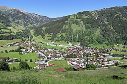 Vy över Dorfgastein