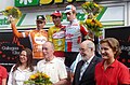 Podium der Profis 2011: Sean De Bie, Olivier Pardini, Daniel MacLay (v. l. n. r.)