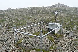 St. Patrick's Bed at the summit