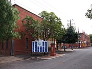 Stirling Street entrance to the University of Adelaide's Thebarton Campus