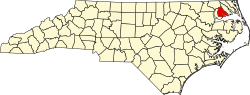 Koartn vo Perquimans County innahoib vo North Carolina