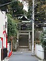 西向天神社（六丁目） 六丁目にはこのような風景も多く残る