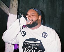 Antwon performing in 2014