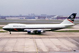 G-AWND, le 747 impliqué, ici à l'aéroport de Londres-Heathrow en mars 1985