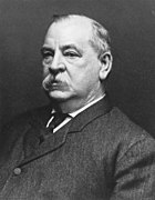 Voormalig President Grover Cleveland uit New York Democratische Partij