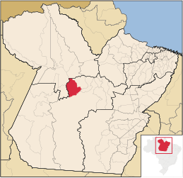 Uruará – Mappa