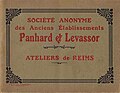 1904 - A. C KREBS founds the Panhard Reims factory.