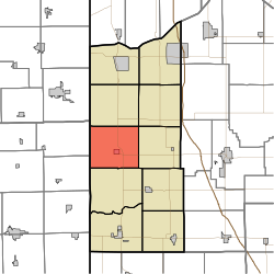 Vị trí trong Quận Newton, Indiana