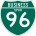 Business Loop Interstate 96 marker