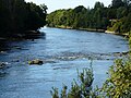 Dordogne bij barrage Tuilières