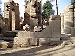 Rovine del Tempio di Montu a Tod, un centro del culto di Rattaui.