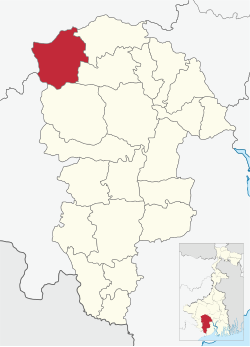 Location of Garhbeta II