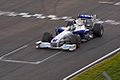 Heidfeld testing at Barcelona, March