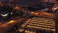 Doha Club Park in Al Khulaifat (left), bounded by Ras Abu Aboud Street and Al Corniche Road