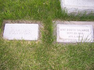 Headstone of James E. Talmage