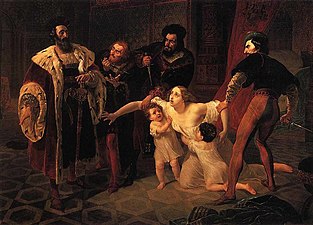 La morte di Ines de Castro (1834)