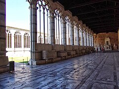 Hodnik v Camposanto Monumentale