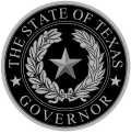 Seal of the governor of Texas[15]