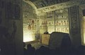 Interno della KV9, tomba di Ramses VI nella Valle dei Re