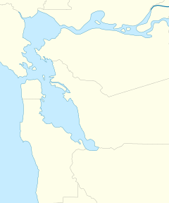 Belmont Slough is located in San Francisco Bay Area