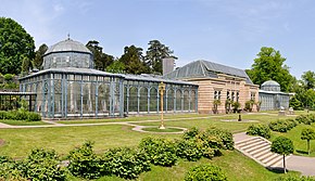 Esempio di giardino minimalista (Wilhelma Maurisches Landhaus)