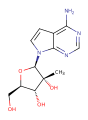 7-деаза-2′-C-метиладенозин