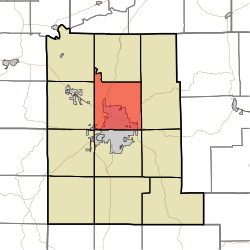 Vị trí trong Quận Monroe, Indiana