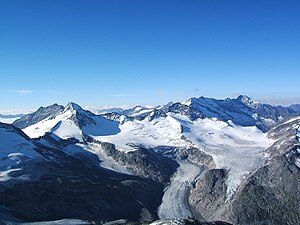 Obersulzbachkees von Norden, vom Keeskogel (2005)