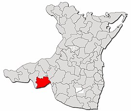 Location in Constanța County