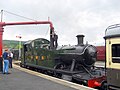 Filling up with water at Toddington on the Gloucestershire Warwickshire Railway