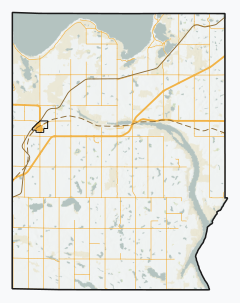 Rural Municipality of Lake Johnston No. 102 is located in Lake Johnston No. 102