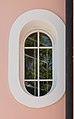 * Nomination Oval window of the municipal office on Hauptstrasse #153, Poertschach am Woerther See, Carinthia, Austria --Johann Jaritz 02:08, 23 May 2016 (UTC) * Promotion  Support Good quality.--Agnes Monkelbaan 04:43, 23 May 2016 (UTC)