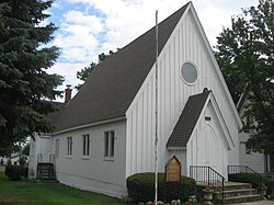 St. Paul's Episcopal Church, a historic site in the village