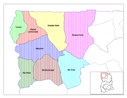 Districts of Upper West Region