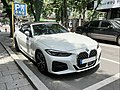 BMW 420i 카브리올레 (G22) 전측면