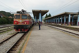 Bijelo Polje railway station on the Belgrade–Bar railway.