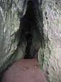 Couloir intérieur conduisant aux cimes.