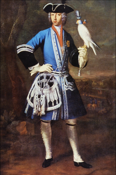 File:Clemens August as Falconer - P. Horemans.png