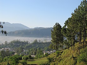 Paysage en périphérie d' Abbottabad.