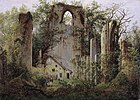 „Руините на Елдена, близо до Грейфсвалд“ (1824 – 25), Старата национална галерия