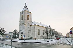 Kostel Nanebevzetí Panny Marie v Nechanicích