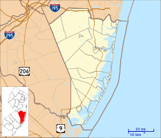 Beachwood is located in Ocean County, New Jersey