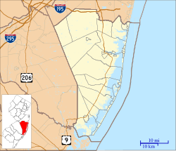 Leisure Village East is located in Ocean County, New Jersey