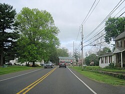 Mt. Pleasant along northbound PA 152