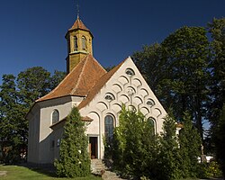 Die St. Stanislaus-Kostka-Kirche in Pozezdrze (Possessern/Großgarten)