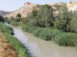 Изглед към река Сегура в автономна Мурсия