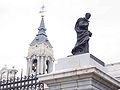 Sculpture at Madrid Cathedral